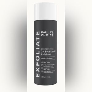 Paula’s Choice Exfoliate, new and sealed